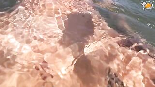 Amateur couple has sex on the beach in real life - owiaks