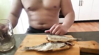 The cute baby is fucked by her stepfather after school