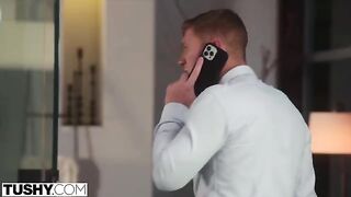 Cheating husband gets anal revenge on his wife in TUSHY style
