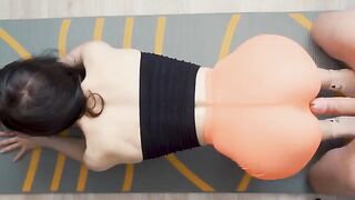 Fit girl Lana gets her ass oiled and smashed hard. The best POV action!