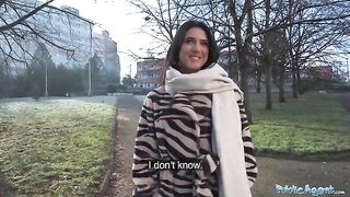 A beautiful European girl, a biology student, met a stranger and got intimate