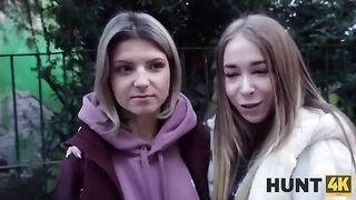 A way to fuck a girl with no money in Hunt4K style