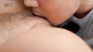 How do you express the love for a girl's pussy? It's very sensitive