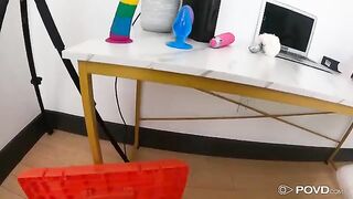 Keira Heart spreads legs for big and lucky dick in POV