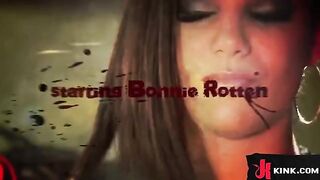 Hot 19 y.o. teen in rough anal bondage sex