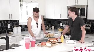 Lexi Luna pushed me cum shot out during intense sex, she said