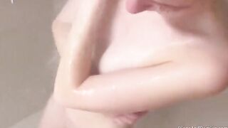 We washed our bodies, caressed each other, and had sex right over the couch