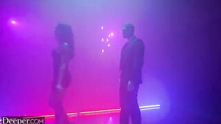BDSM sex and anal play with a ball gag in a deeper scene