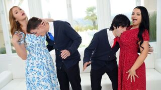 Pervert stepsons learn to treat girls from sex-crazed stepmoms