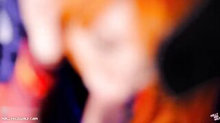 Asuka Langley’s sloppy blowjob and pussy creampie action is iconic