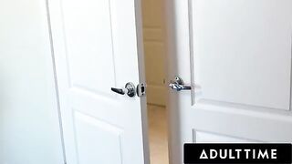 The voyeuristic MILF Alexis Fawx scissored the teen Carter Cruise