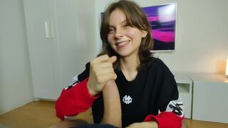 Best messy facials with cute amateur slut hiyouth