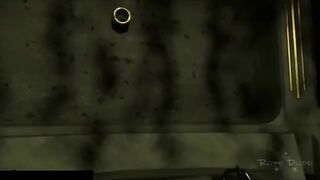 Triss Merigold from The Witcher gets fucked after a bath in part 1