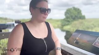 Couple gets it on at Alligator Alley Rest Stop