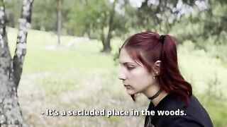 A hot girl got lost in the woods and I took advantage of her situation to have sex with her