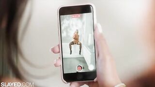 Scissoring and tongue-fucking with Queenie and Gianna