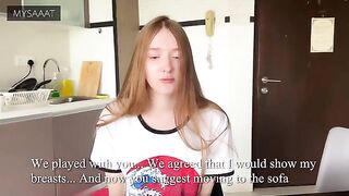 The stepbrother fucked his sister for not knowing how to play chess