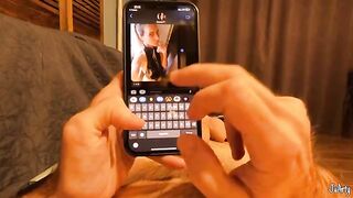 Sex chat turned into real sex, a surprise for the big white cock, just like Juarty’s passionate exchanges