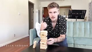 Two guys fucked two girlfriends on the bed of one of them