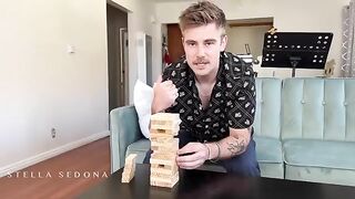 Two guys fucked two girlfriends on the bed of one of them