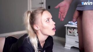 Horny stepmom can’t resist her stepson’s cock