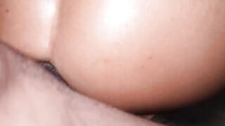 The queen of anal squirt in POV, gapping and more