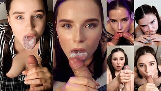 A juicy compilation of blowjobs and cumshots that will make you cum too