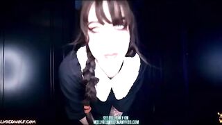 Xavier fucks Wednesday Addams with a big dick, bringing her pleasure