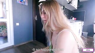She teaches her step-nephew self-defence using her juicy ass