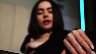 Juicy big tits and sweet pussy sex in oil