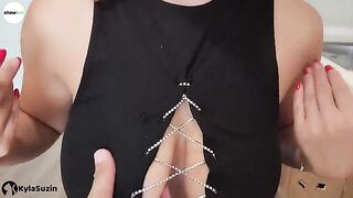 She is looking for excuses to get fucked as she is horny all the time