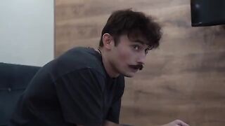 A beautiful story about a cleaning lady who got fucked by her client in HD