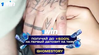 The ANAL Game. Halloween. A rough anal session with a hot tattooed girl