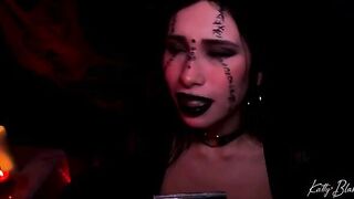 The evil witch Katty Blake cast a spell of intense passion