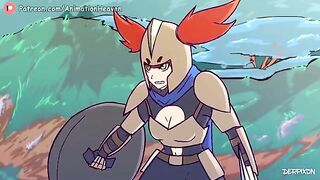 Cartoon girls on a thrilling treasure hunt for fun