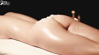 Massage with relaxing and sensual finish at the spa