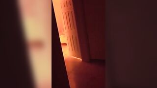 Redhead girl exhibitionist gets fucked by a voyeur neighbor