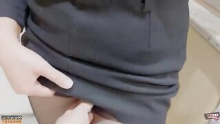 I fucked my horny Asian coworker until she reached climax in this hot video