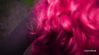 A sexy ass Russian woman got her ass fucked in the forest