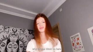 A passing girl gave the guy an unforgettable experience