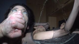 She reached such a powerful climax, she almost hit the ceiling!