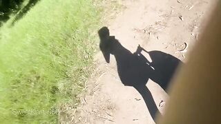 I let her fuck me in the middle of the forest - a thrilling outdoor encounter!