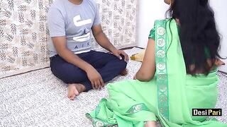 Desi Pari Bhabhi getting fucked before marriage in Hindi audio