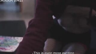 The little student is sucking her classmate's dick to get good marks
