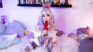 After a long wait, Boosette finally gets fucked by Mario - CUT video