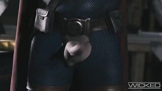 Deadpool and Black Widow fuck Yelena and Taskmaster in a steamy foursome