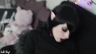 Mavis Dracula gets fucked by a hot vampire and swallows his cum