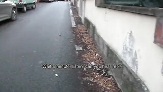 A cheating milf gets her asshole gapped for a thousand euros!