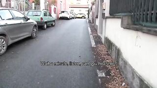 A cheating milf gets her asshole gapped for a thousand euros!