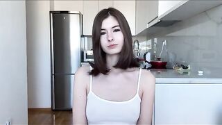 A neighbor wants sex and the condom ends up in her pussy